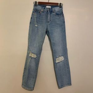 Free People Boyfriend Jeans Size 24